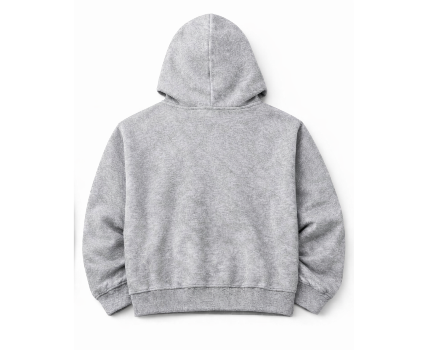 xhemisphere Falling Figures Plaid Zip-Up Hoodie