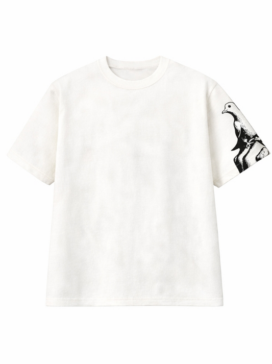 Sun-Faded Pigeon Sleeve Tee